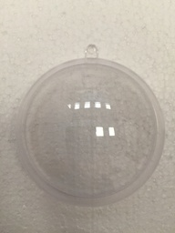 200 mm Clear Plastic Ball - pack of 6